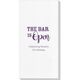 The Bar is Open Luxury Deville Guest Towels Image 2 of 5